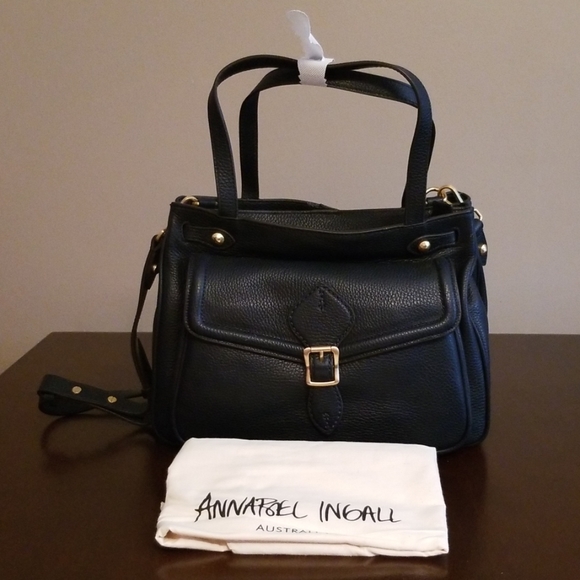 Annabel Ingall Handbags - 🆕️Annabel Ingall Navy Dominic Satchel